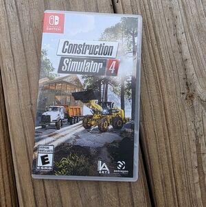 Nintendo Switch Construction Simulator 4 Game